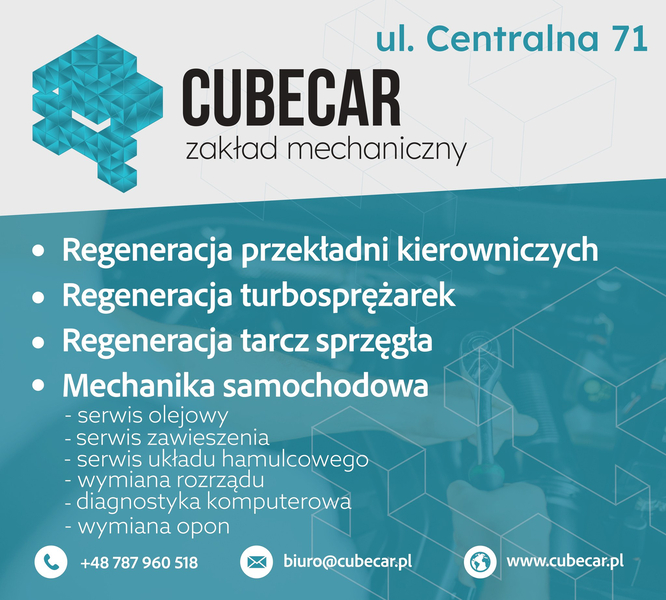 Zdjęcie na okładce dla CubeCar | Regeneracja maglownic Kraków | Regeneracja turbosprężarek Kraków | Mechanika samochodowa